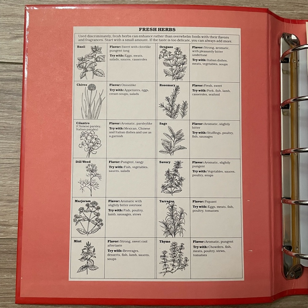 Vintage Betty Crocker's Cookbook New and Revised Hardcover Binder 1986 - Picture 4 of 15